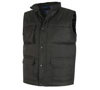 Mens Super Pro Bodywarmer Un ilet Waterproof Outdoor Work Wear Jacket