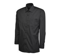 UNEEK UC709 Mens Poplin Shirt Long Sleeve Office Work Casual Uniform (GH21)