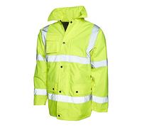 Uneek UC803 Road Safety Jacket Yellow XL Colour: Yellow, Size: XL XL