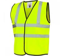 Uneek UC806 Childrens High Visibility Waist Coat Yellow 4/6 Yrs Colour 4/6 Yrs