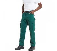 Uneek UC906 Super Pro Trouser Bottle Green Waist: 34" Inside Leg: 34" 31"