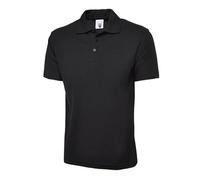 Uneek Clothing Polo Shirt UC101 Classic 220GSM Black M