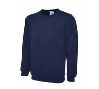 Uneek Unisex Classic Sweatshirt Crew Neck Men's Plain Jersey Sweater Jumper TOP