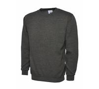 Uneek Unisex Classic Sweatshirt Crew Neck Men's Plain Jersey Sweater Jumper TOP