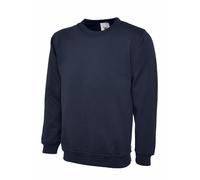 Uneek Unisex Classic Sweatshirt Crew Neck Men's Plain Jersey Sweater Jumper TOP