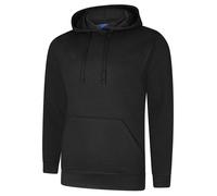 Uneek - Unisex Deluxe Hooded Sweatshirt - Ring Spun Combed Cotton & Polyester