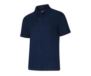 Uneek - Unisex Deluxe Poloshirt - 50% Polyester 50% Cotton - Navy - Size 7Xl