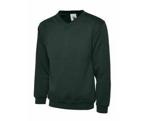 UNEEK Unisex Men's Ladies Premium V Neck Sweatshirt Heavy Duty Sweater Jumper