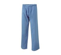Uneek - Unisex Scrub Trouser - 65% Polyester 35% Cotton - Hospital Blue - Size M