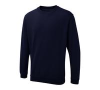 UNEEK Unisex Sweatshirt Plain Mens Sweater Work Wear Jumper Pullover Top UX3