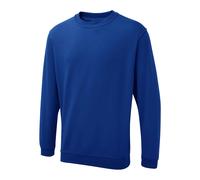 UNEEK Unisex Sweatshirt Plain Mens Sweater Work Wear Jumper Pullover Top UX3