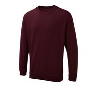 UNEEK Unisex Sweatshirt Plain Mens Sweater Work Wear Jumper Pullover Top UX3