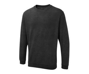 UNEEK Unisex Sweatshirt Plain Mens Sweater Work Wear Jumper Pullover Top UX3