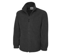 Uneek UX Full Zip Up Micro Fleece Jacket Unisex Casual Workwear Uniform S-4XL
