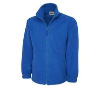 Uneek UX Full Zip Up Micro Fleece Jacket Unisex Casual Workwear Uniform S-4XL