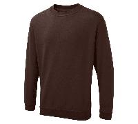 The UX Sweatshirt Jumper Uneek Clothing Brown M