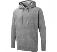 Uneek UX4 The UX Hoodie Heather Grey 3XL Colour: Heather Grey, Size: 3 3XL