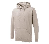 Uneek Mens Classic Plain Pullover Hooded Sweatshirt Hoodie Sweater