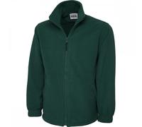 Uneek UX5 - UX Full Zip Fleece Bottle Green Size: L Colour: Green, Siz L