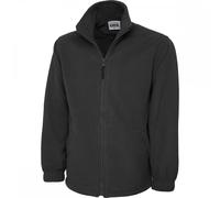 Uneek Clothing The UX Full Zip Fleece - Charcoal - Large