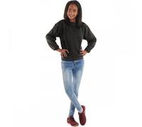Uneek UX7 The UX Childrens Sweatshirt Charcoal 5/6 YRS Colour: Charcoa 5/6 YRS