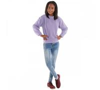 Uneek UX7 The UX Childrens Sweatshirt Pink 9/10 YRS Colour: Pink, Ches 9/10 YRS