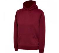 Uneek UX8 The UX Childrens Hooded Sweatshirt Maroon 5/6 YRS Colour: Ma 5/6 YRS