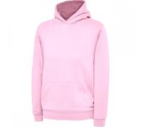 Uneek UX8 The UX Childrens Hooded Sweatshirt Pink 5/6 YRS Colour: Pink 5/6 YRS