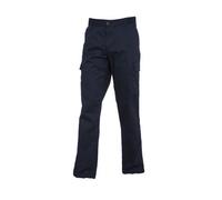 Uneek - Women's/ladies Cargo Trousers - 65% Polyester 35% Cotton - Navy - Size 18