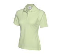Uneek - Women's/ladies Classic Poloshirt - 50% Polyester 50% Cotton - Lime - Size 2Xl