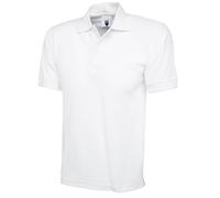 Uneek Work Shirt Top Smooth Soft Unisex Premium Mens Polo Neck Extended Back