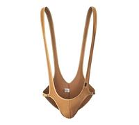 Uneihoiz Men's Suspender Briefs One Piece Leotard Sexy Detachable Bodysuit Jumpsuit Medium Coffee
