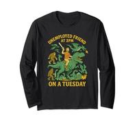 Unemployed Friend at 2PM - Fantasy Chaos Tuesday Adventure Long Sleeve T-Shirt