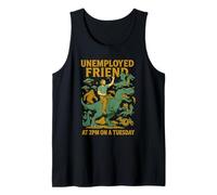 Unemployed Friend at 2PM - Fantasy Chaos Tuesday Adventure Tank Top
