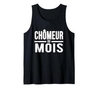 Unemployed of The Month Funny French Humor Tank Top
