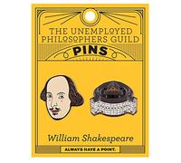 Unemployed Philosophers Guild 14971 William Shakespeare Pins