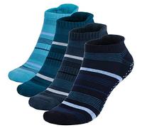 unenow Unisex Non Slip Grip Socks with Cushion for Yoga Pilates Barre Home & Hospital