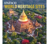 UNESCO World Heritage Sites 2026 Square Flap Foil Calendar