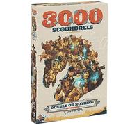 3000 Scoundrels: Double or Nothing Board Game Expansion - Enhance Your Games with New Mechanics and Strategies! Family Game, Ages 12+, 2-4 Players, 60-90 Min Playtime, Made by Unexpected Games