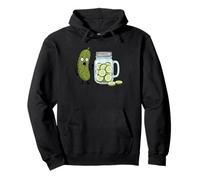 Unexpected Pickle Outcome Funny Cucumber Pullover Hoodie