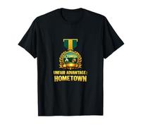 Unfair Advantage Hometown Local Pride Badge Medal Graphic T-Shirt