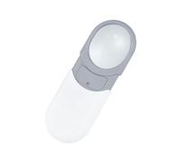 UNFAIRZQ 10X LED Lighted Pocket Magnifier, Handheld Lighted Magnify Glasses for Close Work