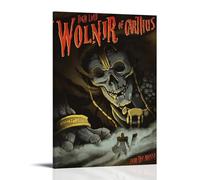 UNFANRWZW Dark Souls Game High Lord Wolnir Poster Decorative Painting Canvas Wall Art Living Room Poster Bedroom Painting Wall Art Picture Print Modern Family Room Decor 12 x 18 Inches (30 x 45 cm)