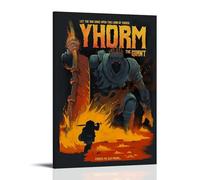 UNFANRWZW Dark Souls Game Yhorm The Giant Poster Decorative Painting Canvas Wall Art Living Room Poster Bedroom Painting, Wall Art Picture Print Modern Family Room Decor 08 x 12 inches (20 x 30 cm)