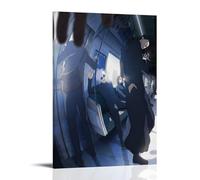 UNFANRWZW Jujutsu Kaisen Cartoon Minimalist Poster Decorative Painting Canvas Wall Art Living Room Poster Bedroom Painting Wall Art Picture Print Modern Family Room Decor 08 x 12 inches (20 x 30 cm)