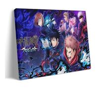 UNFANRWZW Jujutsu Kaisen Hot - Blooded Anime Poster Decorative Painting Canvas Wall Art Living Room Poster Bedroom Painting Wall Art Picture Print Modern Family Room Decor 08 x 12 inches (20 x 30 cm)