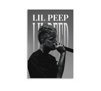 UNFANRWZW Lil Peep Rapper Art Poster Decorative Painting Canvas Wall Art Living Room Poster Bedroom Painting Wall Art Picture Print Modern Family Room Decor 16 x 24 Inches (40 x 60 cm)