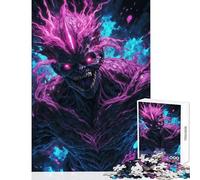 Unfathomable Terror Hard Jigsaw Puzzle for Adults 1000 Pieces Improve Attention Span And Focus Peaceful Relaxing Leisure Fun (50x75cm)