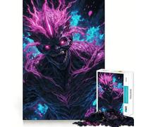 Unfathomable Terror Jigsaw Puzzles 1000 Cognitive Skill Toy Smooth Burr Free Surface Relaxing Indoor Group Activity (50x75cm)