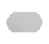 Unfinished Acrylic Sign Hanging with 2 Holes Blanks Clear Welcome Signs for Pyrography Painting Writing Decorating Acrylic Decorative Unfinished for Party